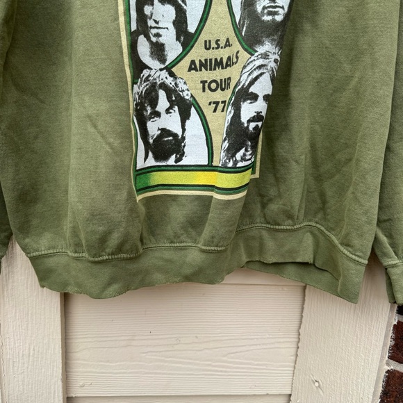 UO Green Pink Floyd Sweatshirt - Picture 6 of 9